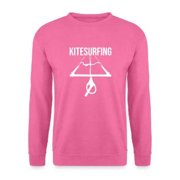Kitesurfing - Unisex Pullover - Pink - Vorne