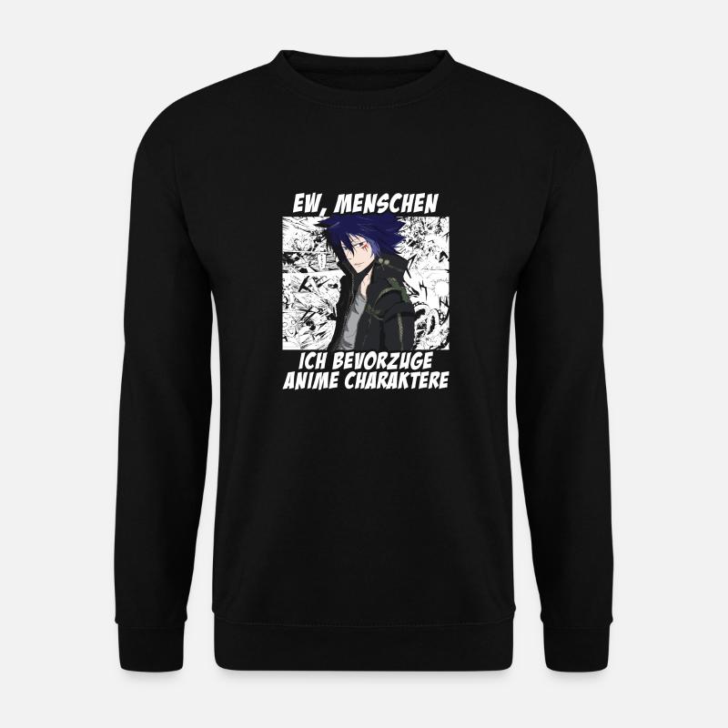 Anime - Bevorzuge Anime W - Unisex Pullover - Schwarz