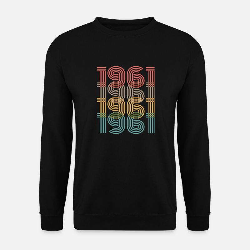 vintage 1961 - Unisex Sweatshirt - black