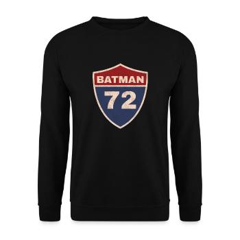 Batmanlı - Unisex Pullover - Schwarz - Vorne - Alina (178cm) & Michal (187cm)