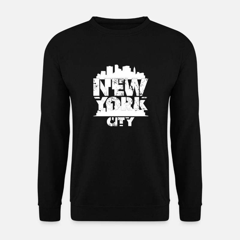 New York - Unisex Pullover - Schwarz
