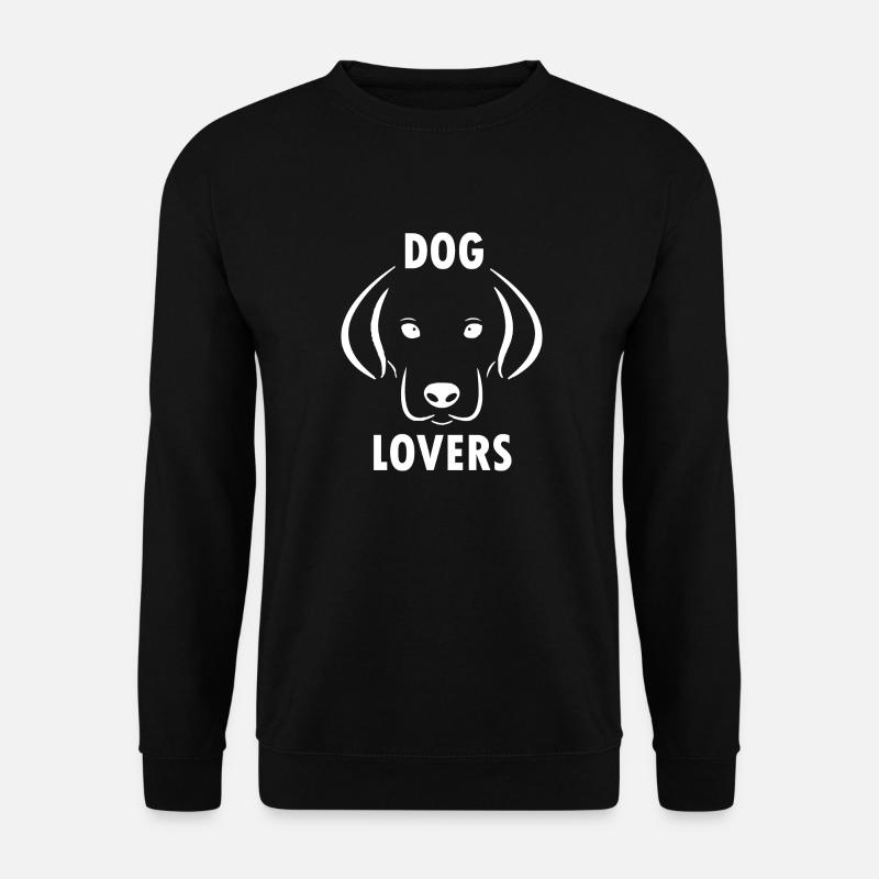 Dog Hund - Unisex Pullover - Schwarz