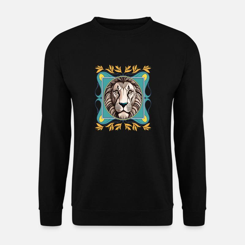lion - Unisex Sweatshirt - black