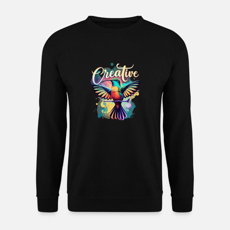 Creative Colibri - Unisex Sweatshirt - black