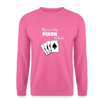 Piken Official Shirt - Unisex Sweatshirt - pink - Front