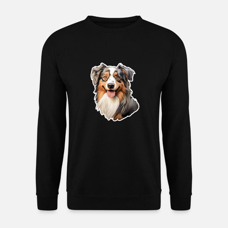 Australian Shepherd - Unisex Sweatshirt - black
