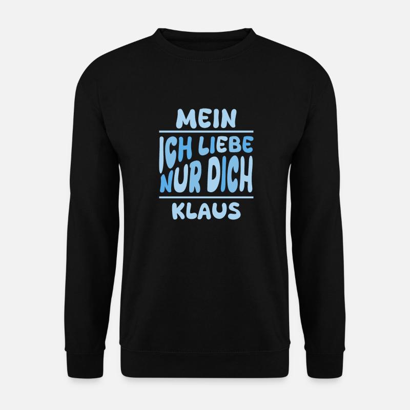 Geschenk für Klaus - Unisex Pullover - Schwarz