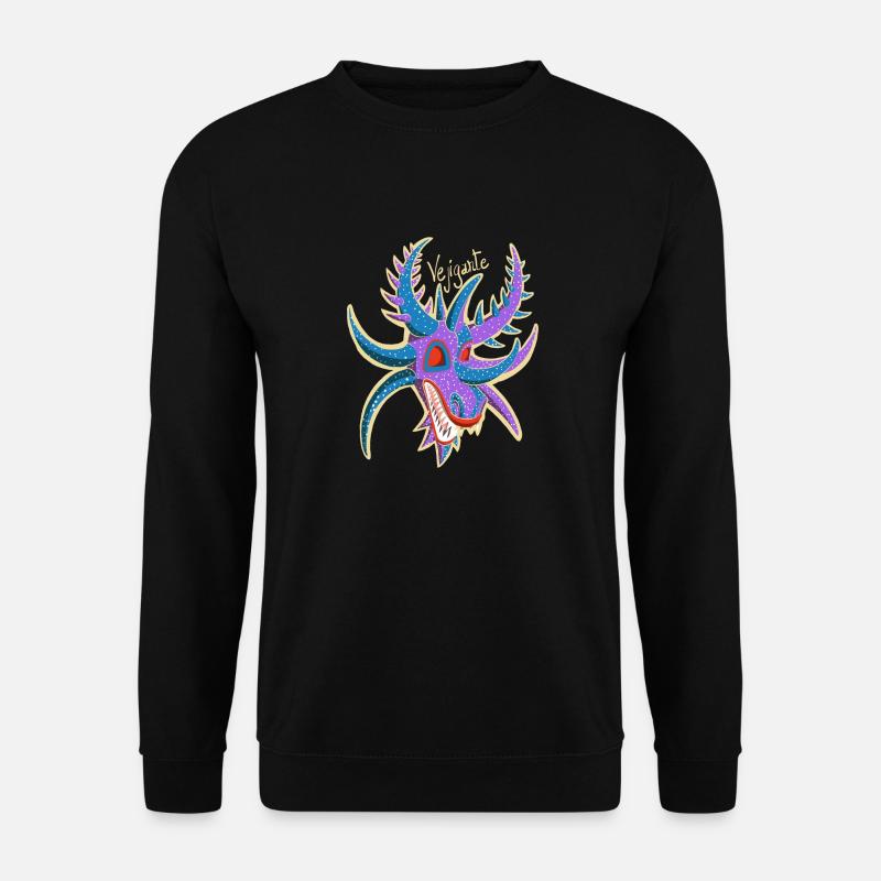 Vejigante Maske - Unisex Pullover - Schwarz