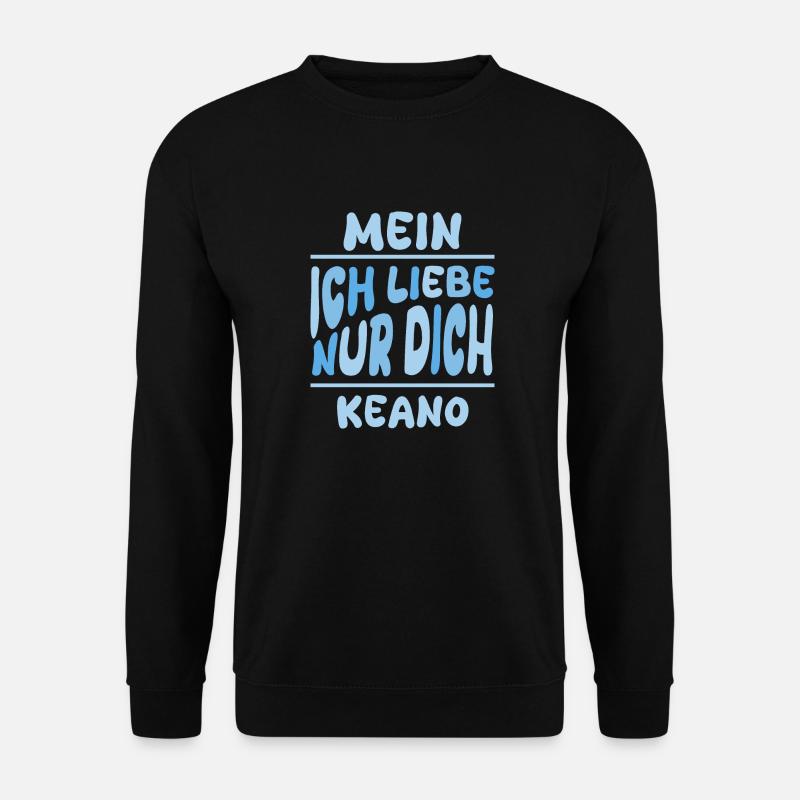 Geschenk für Keano - Unisex Pullover - Schwarz