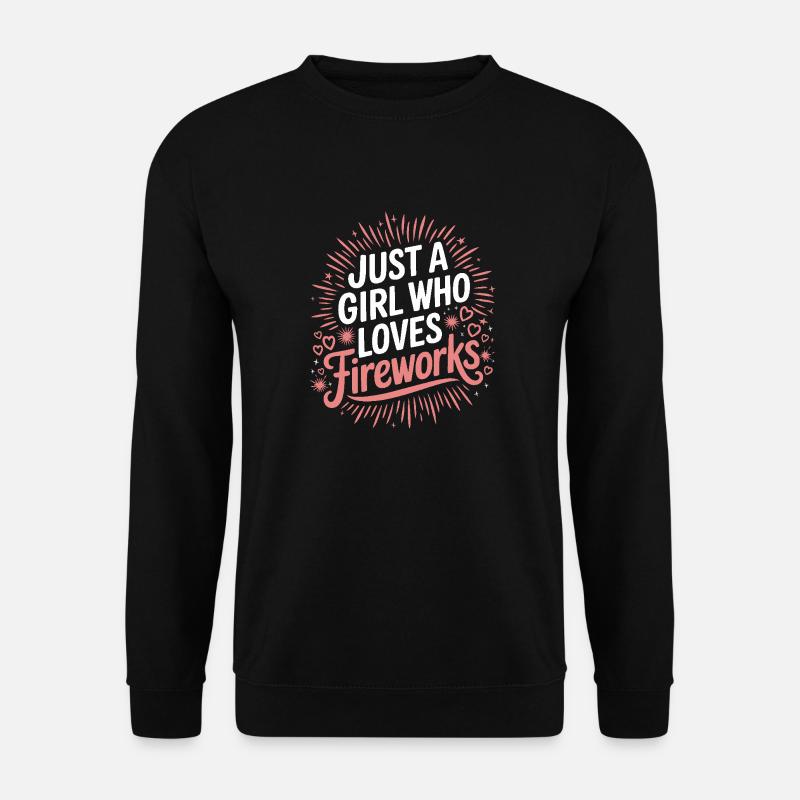 Pyrotechnics Fireworks Pyrotechnics - Unisex Sweatshirt - black