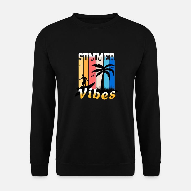 Summer Vibes - Unisex Pullover - Schwarz
