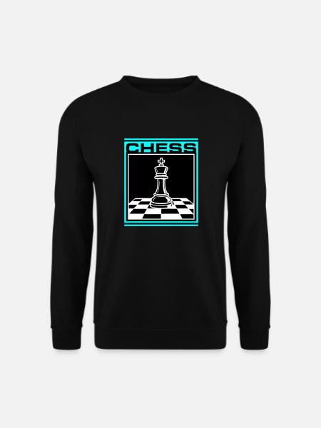 Schach König Chess - Unisex Pullover - Schwarz