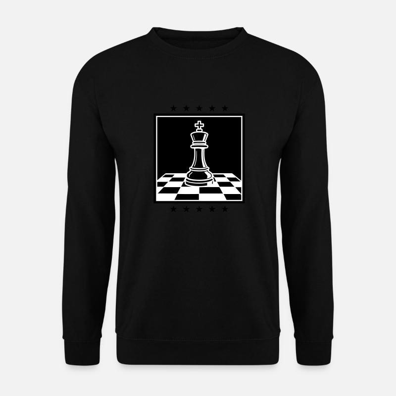 Chess King Chess - Unisex Sweatshirt - black