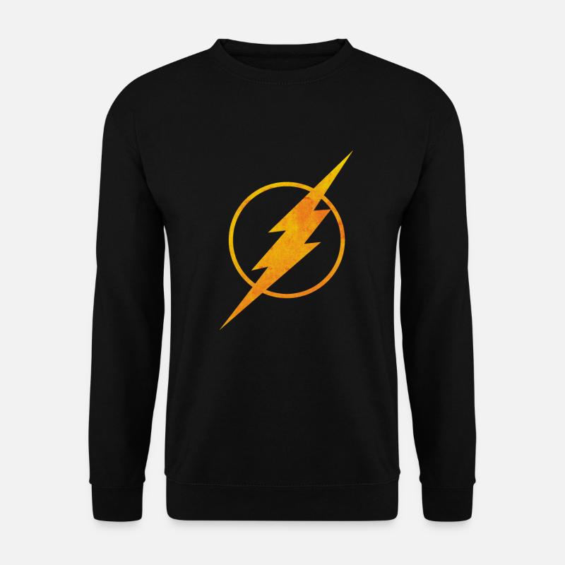 Justice League The Flash Logo - Unisex Sweatshirt - black