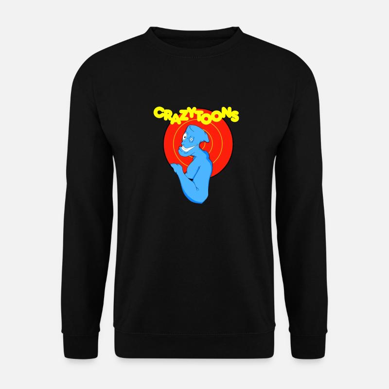 Crazytoons - Unisex Pullover - Schwarz