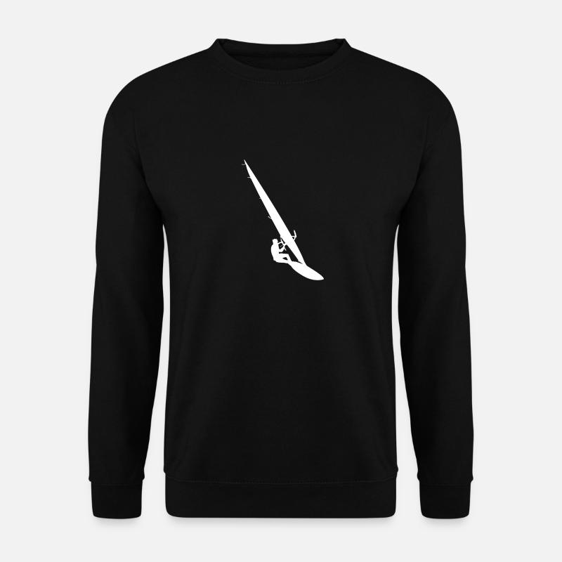 Planche à voile cadeau Windsurfer Surfer Windsurf - Sweat-shirt Unisexe - noir