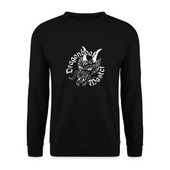Drachenkopf Drachenboot Master - Unisex Pullover - Schwarz - Vorne - Alina (178cm) & Michal (187cm)