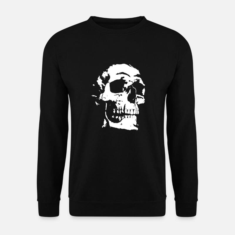 Gothic skull - Unisex Sweatshirt - black