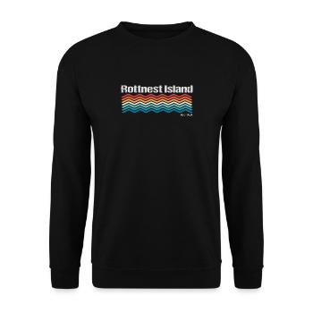 Île Rottnest - Sweat-shirt Unisexe - noir - Devant - Alina (178cm) & Michal (187cm)
