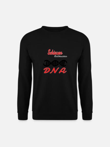 Steckt in meiner DNA Hobby Schiessen - Unisex Pullover - Schwarz