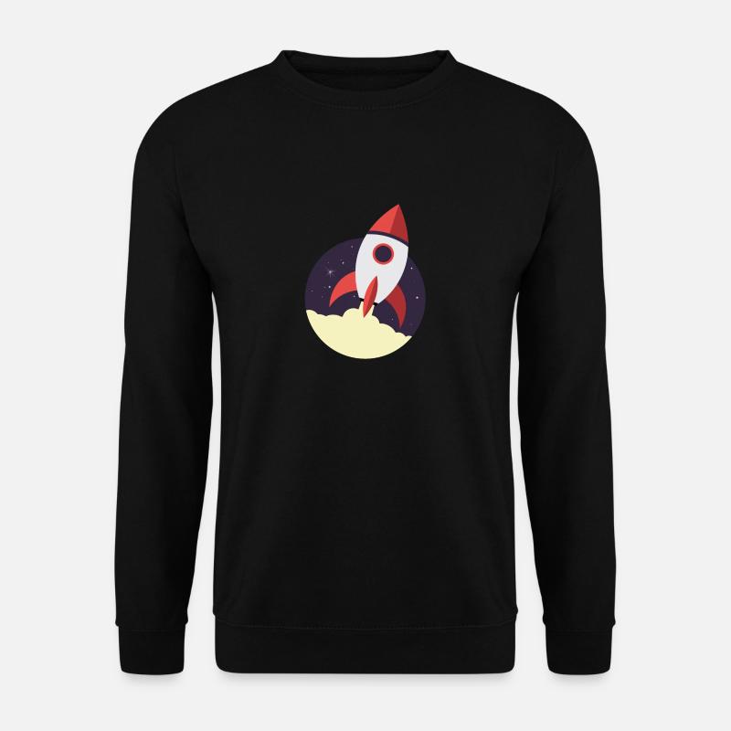 Rocket launch, rocket, space - Unisex Sweatshirt - black