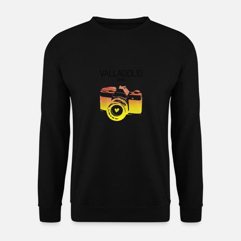 Kamera Valladolid Spanien - Unisex Pullover - Schwarz