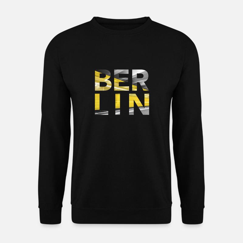 Berlin U Bahn - Unisex Pullover - Schwarz