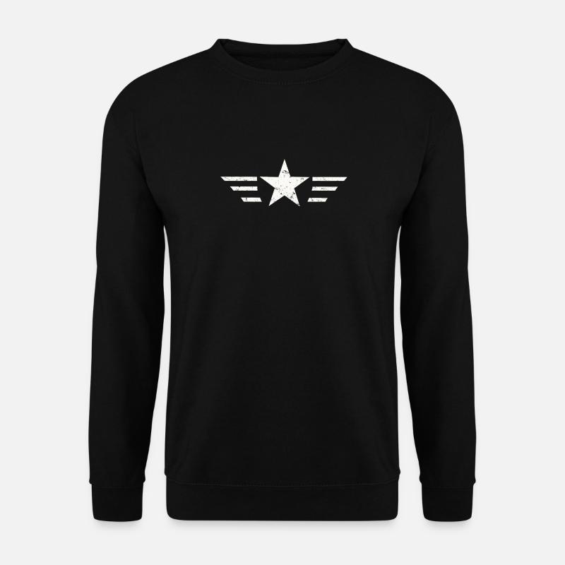 stern - Unisex Pullover - Schwarz