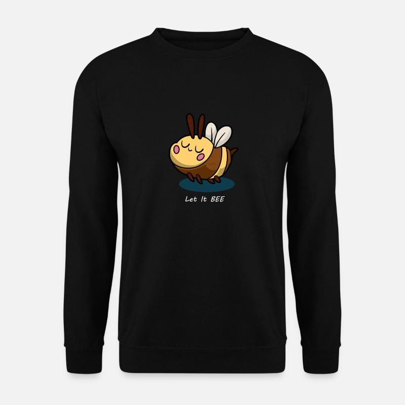 Biene Biene Süß - Unisex Pullover - Schwarz