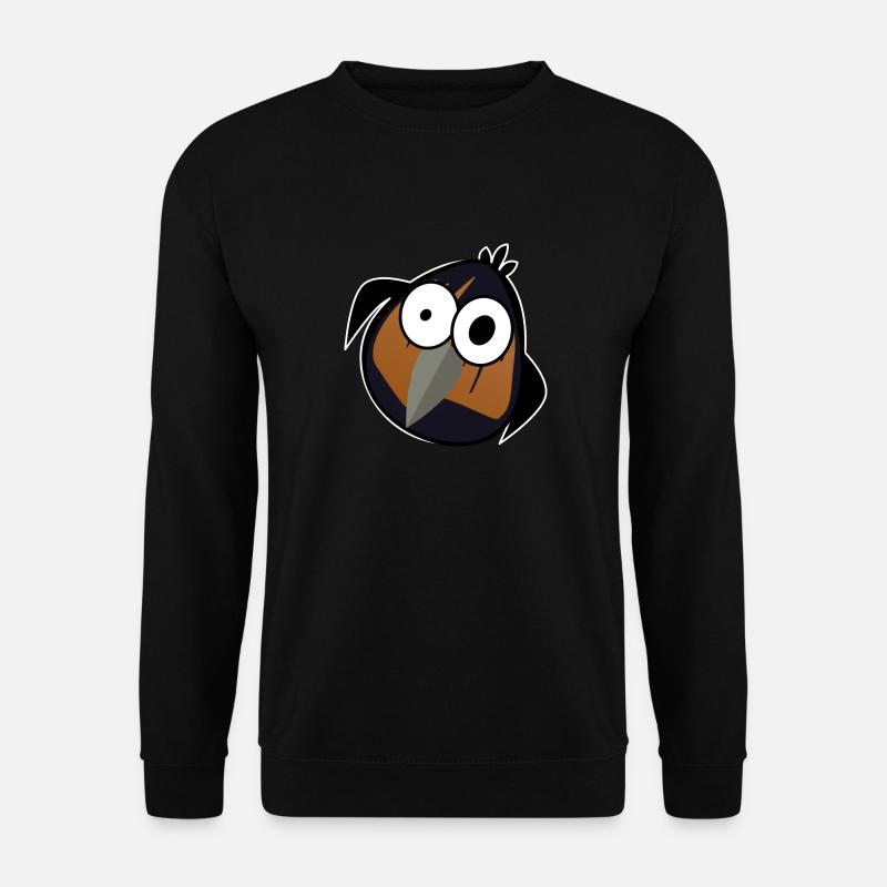 Nut raven - Unisex Sweatshirt - black