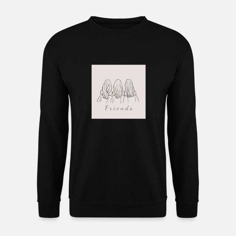 Friends - Unisex Pullover - Schwarz