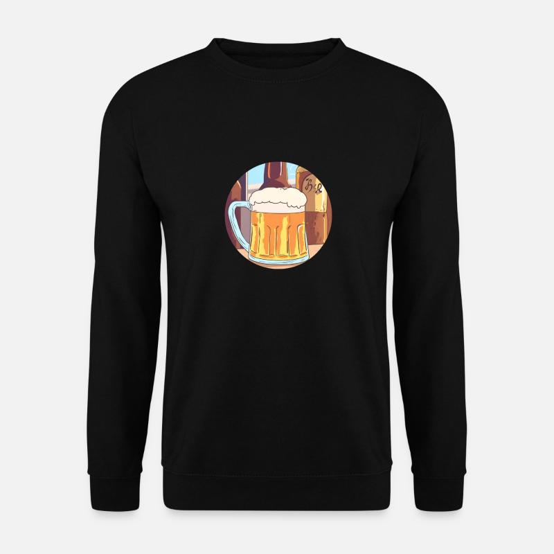 Cool beer enjoyment - Unisex Sweatshirt - black