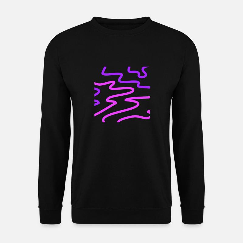 Abstract two - Unisex Sweatshirt - black