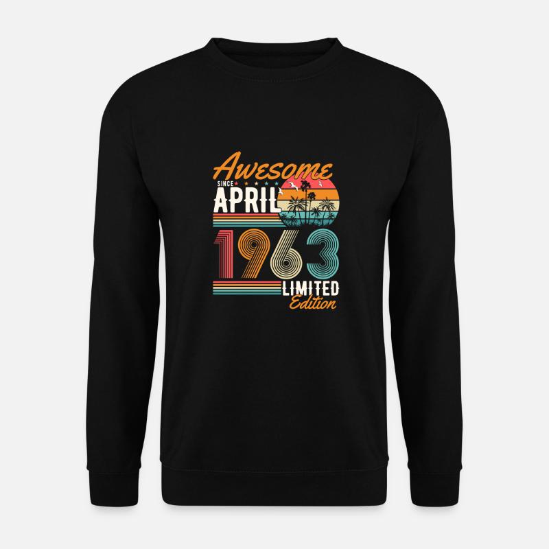 Great since April 1963 - Unisex Sweatshirt - black