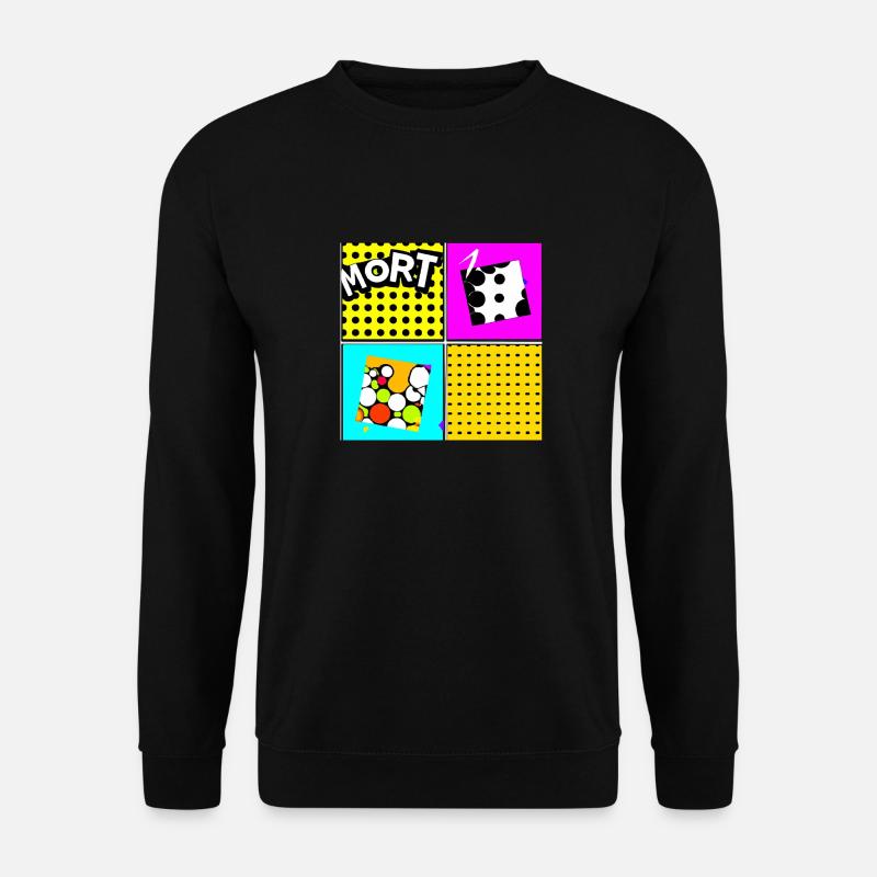 Pop art - Unisex Pullover - Schwarz