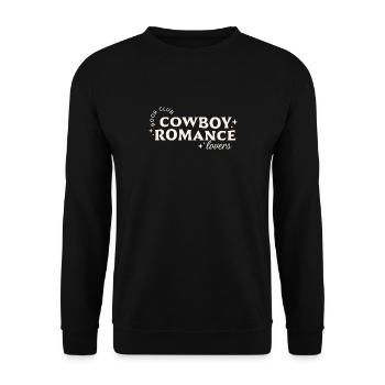 Cowboy romance livres cowgirls aesthetic - Sweat-shirt Unisexe - noir - Devant - Alina (178cm) & Michal (187cm)