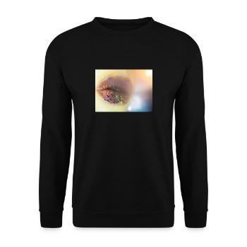 sparkle - Unisex Pullover - Schwarz - Vorne - Alina (178cm) & Michal (187cm)