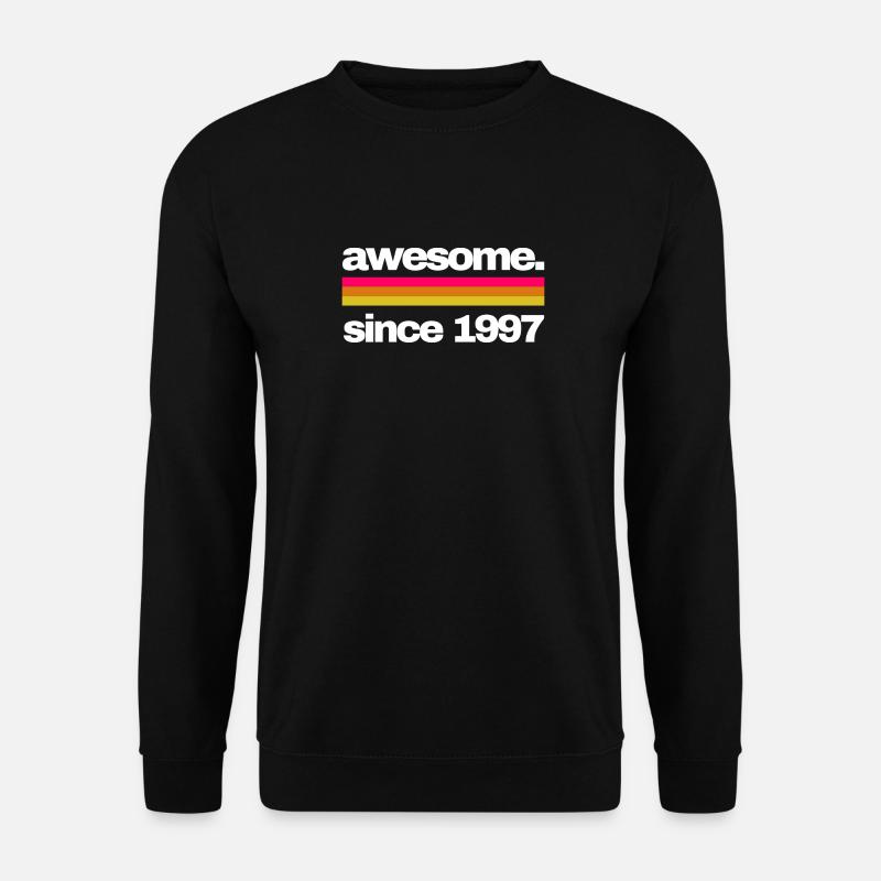 awesome since 1997 - Unisex Pullover - Schwarz