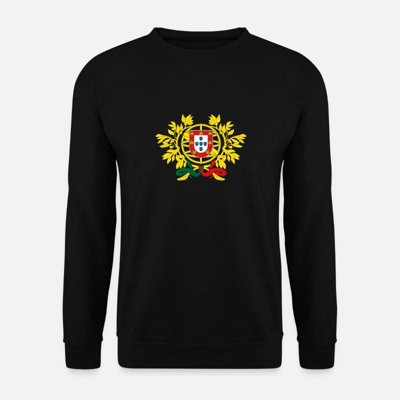 portugal - Unisex Pullover - Schwarz