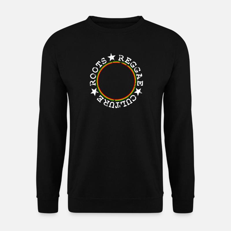 Roots Reggae - Unisex Pullover - Schwarz