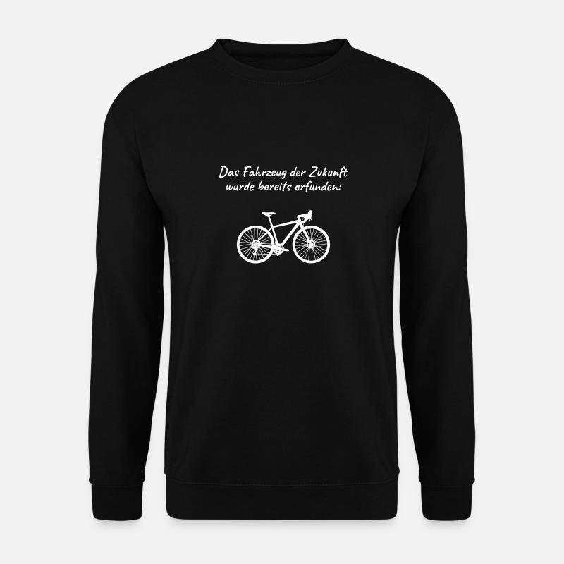 Fahrrad Zukunft schwarz - Unisex Pullover - Schwarz