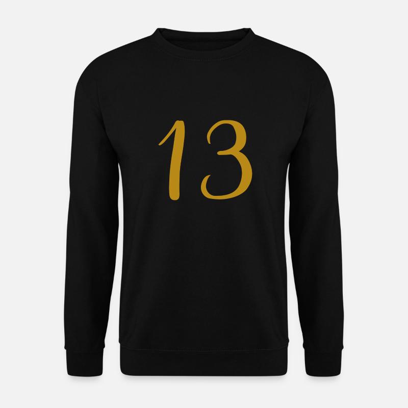 13 - Unisex Pullover - Schwarz