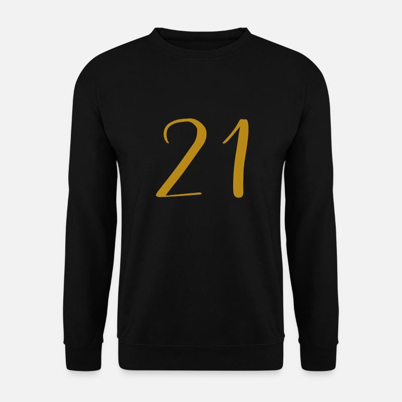 21 - Unisex Pullover - Schwarz