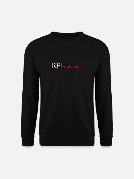 RE - Indigenise - Unisex Pullover - Schwarz