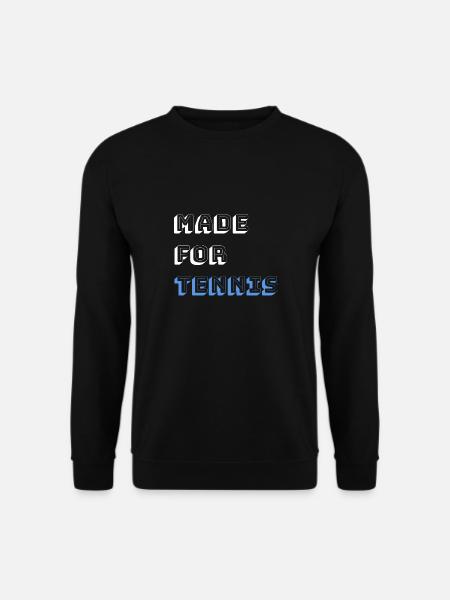 Made for Tennis - Unisex Sweatshirt - black