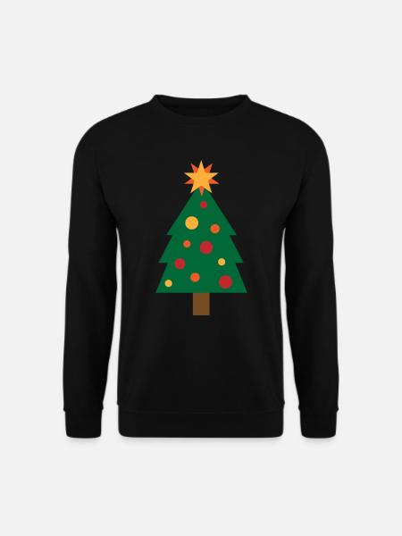 Weihnachtsbaum / Tannenbaum / Christmas Tree - Unisex Pullover - Schwarz