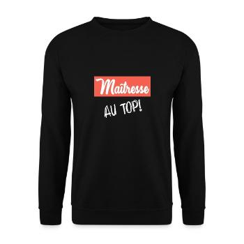 GELIEBTE - Unisex Pullover - Schwarz - Vorne - Alina (178cm) & Michal (187cm)