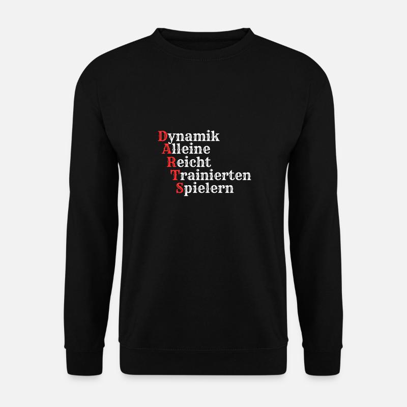 Darts Darts Darts - Unisex Pullover - Schwarz