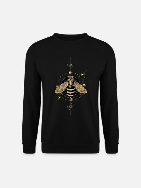 Imker Bienen Honig Bienenzüchter Biene - Unisex Pullover - Schwarz