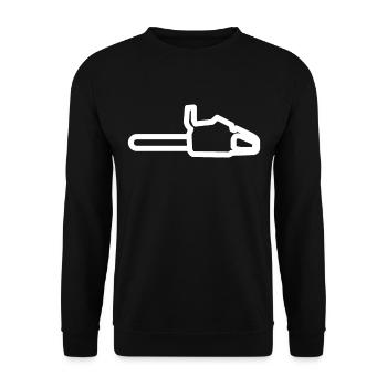 lumberjack - Unisex Sweatshirt - black - Front - Alina (178cm) & Michal (187cm)